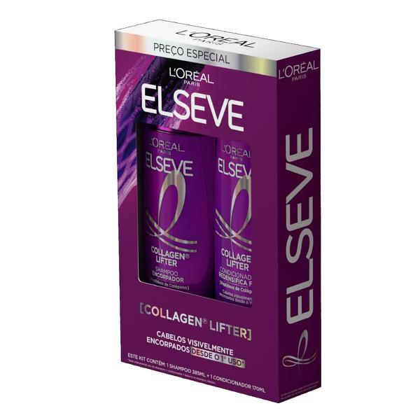 SHAMPOO 375ML+CONDICIONADOR 170ML ELSEVE COLLAGEN LIFTER