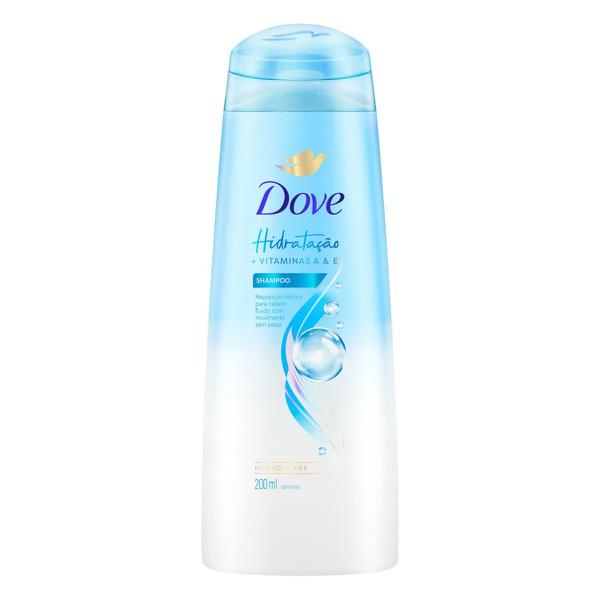 SHAMPOO DOVE HIDRATAÇÃO + VITAMINAS A&E 200ML