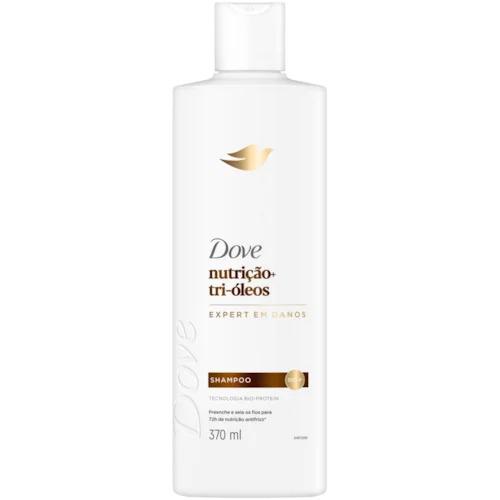 SHAMPOO DOVE NUTRIÇÃO + TRI-ÓLEOS 370ML