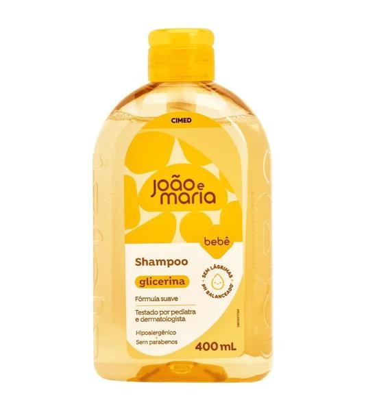 SHAMPOO INFANTIL JOÃO E MARIA GLICERINA 400ML
