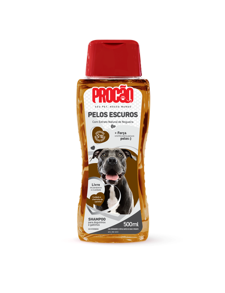 SHAMPOO P/ CÃES PROCÃO PELOS ESCUROS 500ML