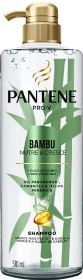 SHAMPOO PANTENE BAMBU NUTRE&CRESCE 510ML
