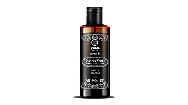 SHAMPOO TRIBAL WHISKY 3X1 200ML