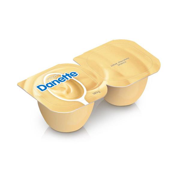 SOBREMESA DANETTE CHOCOLATE BRANCO 180G