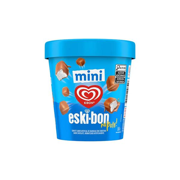 SORVETE KIBON MINI ESKIBON POTE 184G