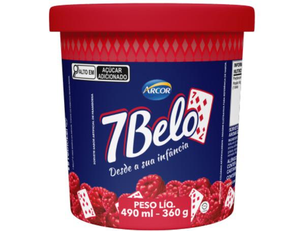 SORVETE LOS LOS 7 BELO 490ML