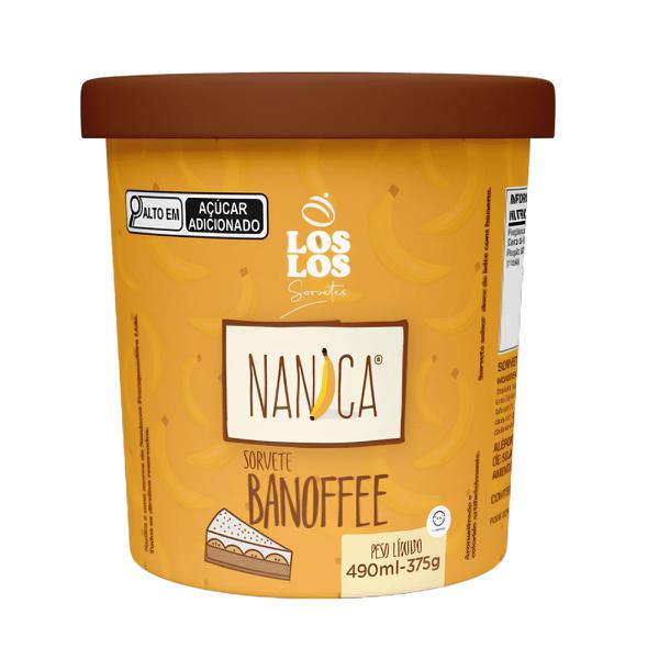 SORVETE LOS LOS BANOFFEE 490ML