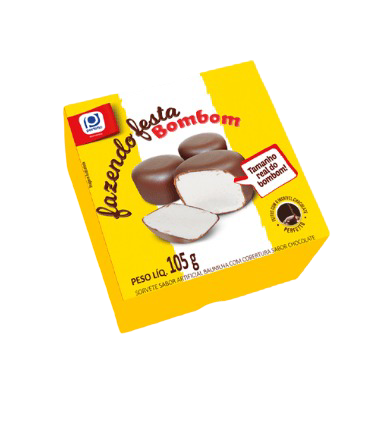 SORVETE PERFETTO BOMBOM BAUNILHA 105G