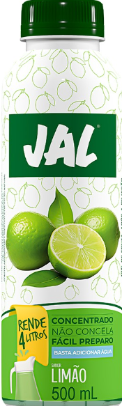 SUCO CONGELADO JAL LIMÃO 500ML