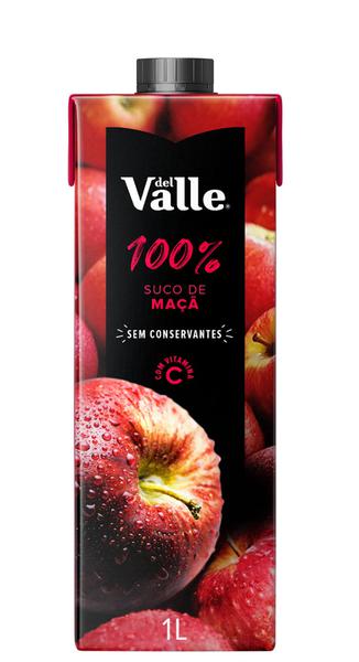 SUCO DEL VALLE 100% MAÇÃ 1L
