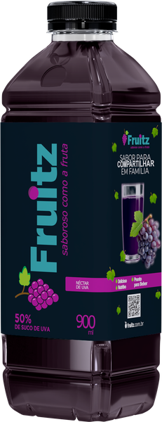 SUCO NÉCTAR FRUITZ UVA 900ML