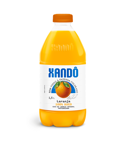 SUCO XANDÔ LARANJA INTEGRAL 1,5L