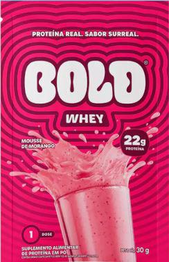 SUPLEMENTO WHEY BOLD MORANGO 30G
