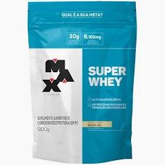 SUPLEMENTO WHEY MAX TITANIUM SABOR BAUNILHA 900G