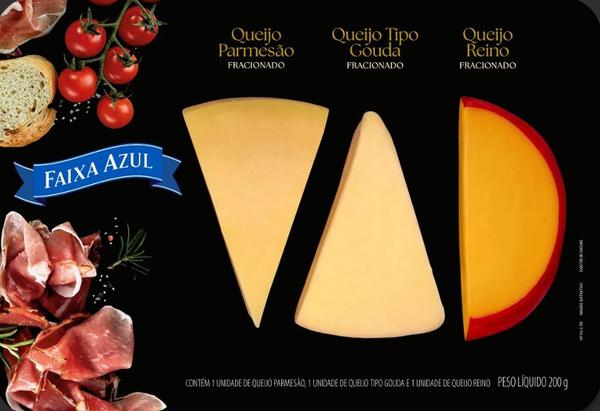 TÁBUA DE QUEIJOS FAIXA AZUL 200G