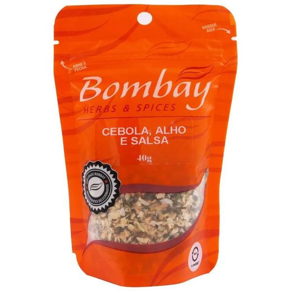 TEMPERO BOMBAY CEBOLA/ALHO/SALSA POUCH 40G