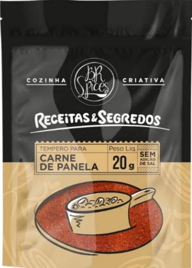 TEMPERO BR SPICES P/CARNE POUCH 20G