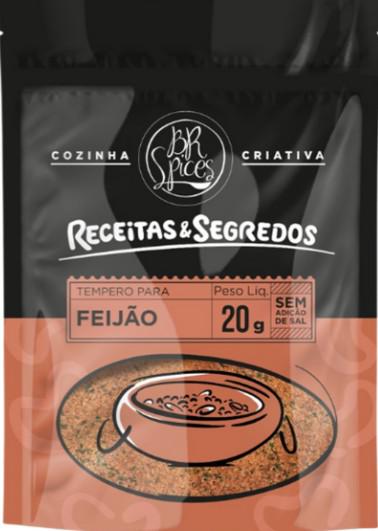 TEMPERO BR SPICES P/FEIJÃO POUCH 20G