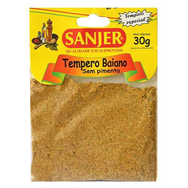 TEMPERO SANJER BAIANO SEM PIMENTA 30G