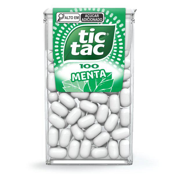 TIC TAC PASTILHA SABOR MENTA 49G