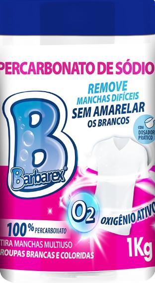 TIRA MANCHAS BARBAREX PERCARBONATO DE SÓDIO 1KG