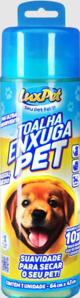 TOALHA ENXUGA PET LUXPET C/1