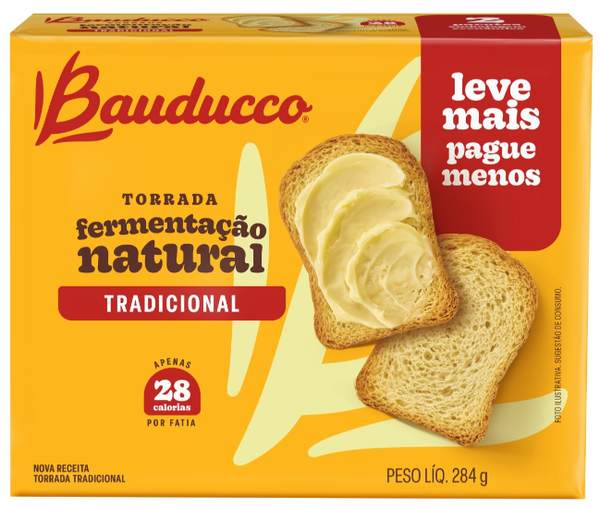 TORRADA BAUDUCCO TRADICIONAL 284G