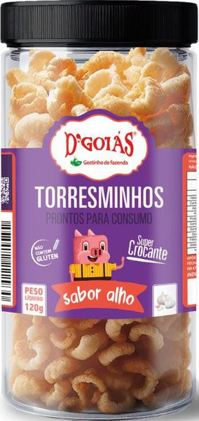 TORRESMO DGOIAS ALHO POTE 120G