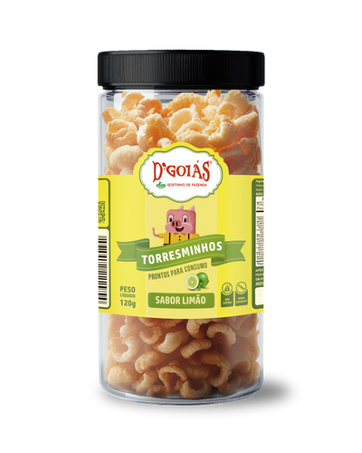TORRESMO DGOIAS LIMÃO POTE 120G