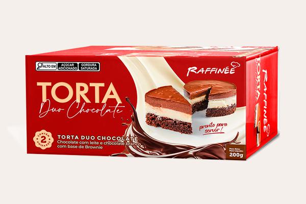 TORTA RAFFINÉE DUO DE CHOCOLATE 200G