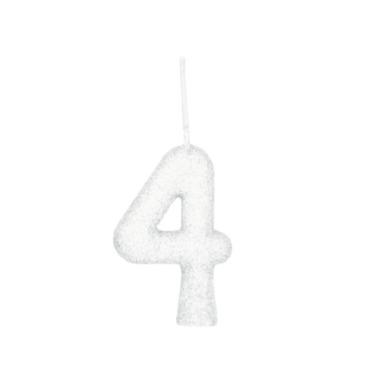 VELA DE ANIVERSÁRIO REGINA CINTILANTE BRANCA N.4
