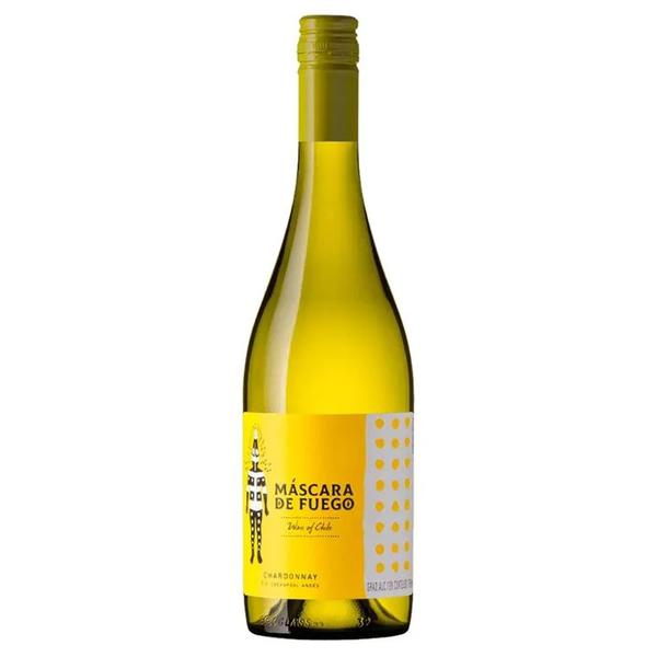 VINHO BRANCO CHILENO MÁSCARA DE FUEGO CHARDONNAY 750ML