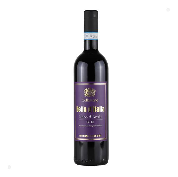 VINHO ITALIANO BELLA D'ITALIA AVOLA 750ML
