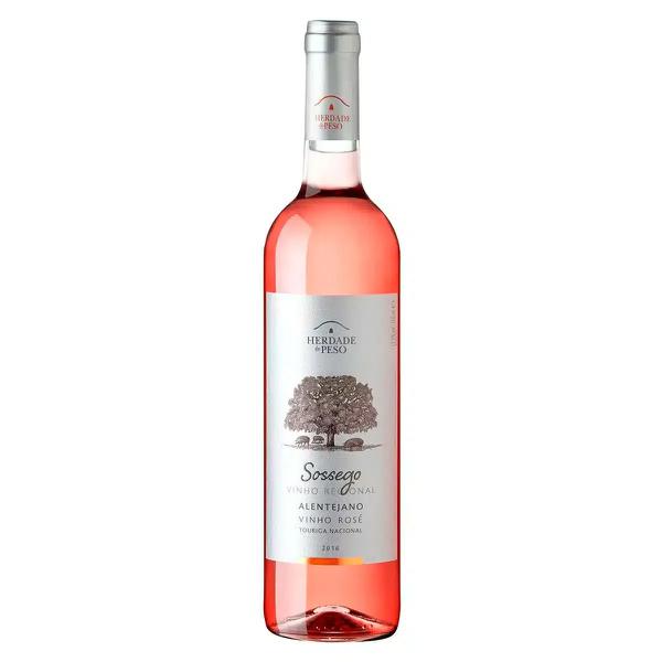 VINHO ROSÉ PORTUGUÊS SOSSEGO 750ML