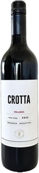 VINHO TINTO ARGENTINO CROTTA MALBEC BONARDA 750ML
