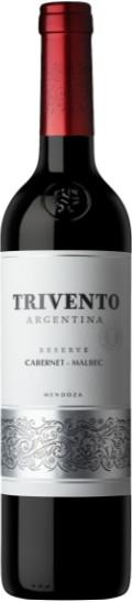 VINHO TINTO ARGENTINO TRIVENTO CABERNET/MALBEC 750ML