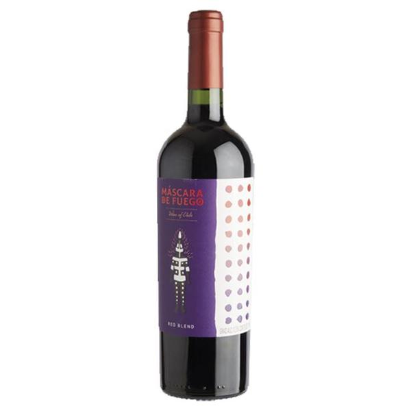 VINHO TINTO CHILENO MÁSCARA DE FUEGO RED BLEND 750ML