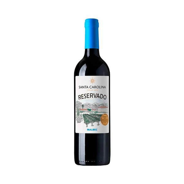 VINHO TINTO CHILENO SANTA CAROLINA RESERVADO MALBEC 750ML