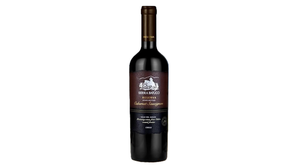 VINHO TINTO CHILENO SIERRA BATUCO RESERVA CABERNET SAUVIGNON 750ML