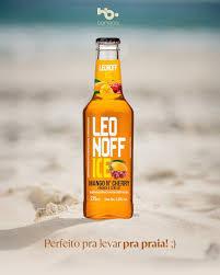 VODKA LEONOFF ICE MANGA E CEREJA 275ML