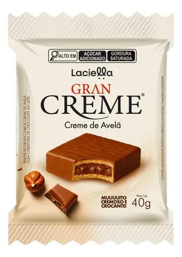 WAFER RECHEADO GRAN CREME AVELÃ 40G