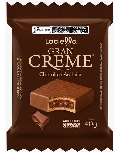 WAFER RECHEADO GRAN CREME CHOCOLATE AO LEITE 40G