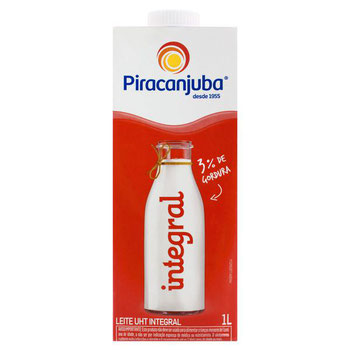 LEITE PIRACANJUBA 1L INTEGRAL