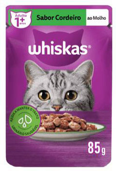 RACAO WHISKAS 85G CORDEIRO
