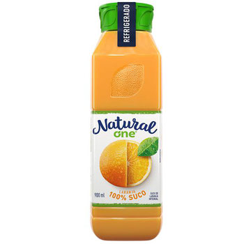 SUCO NATURAL ONE 900ML LARANJA INT