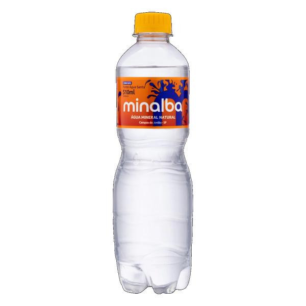 AGUA MIN.MINALBA C/GAS PET    510ML