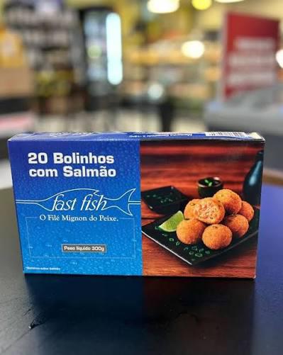 BOLINHO DE SALMAO FAST FISH    300G