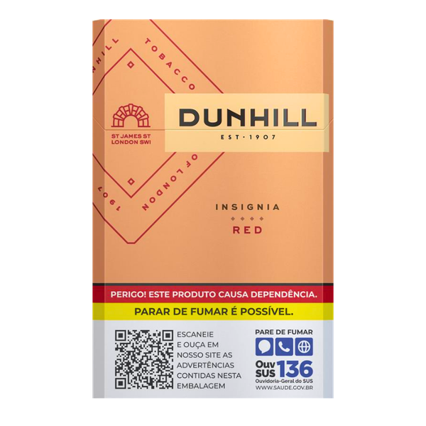 CIGARRO DUNHILL ON RED BOX