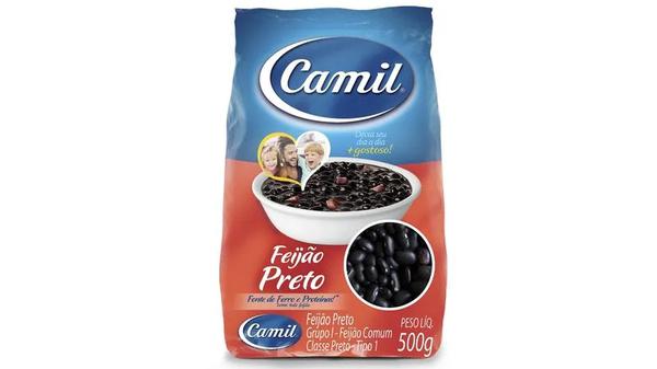 FEIJAO PRETO CAMIL TP1         500G