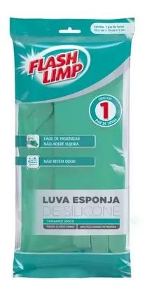 LUVA ESPONJA SILICONE FLASH LIMP